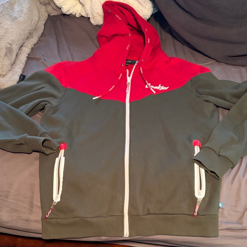 Cookies Men’s XL Zip Up Sweatshirt. LIMITED EDITION.